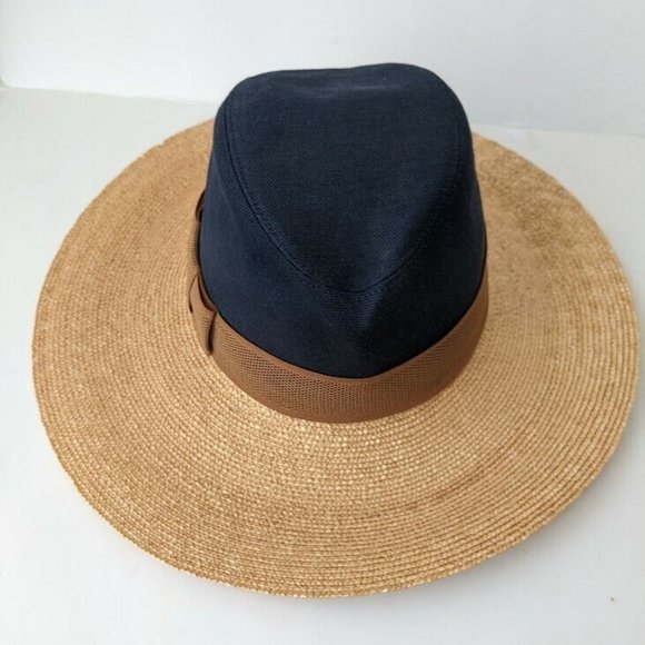 Lanvin Straw Hat Alber Ellbaz Collectible US 7/ 56